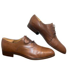 Gravati, Cap Toe Oxford, Tan Leather Size 11 M
